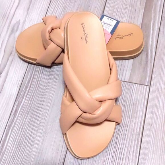 (58-1923)  🔥3/$20🔥  Universal Thread Tan Cosette Sandals Size 6 - Picture 9 of 10